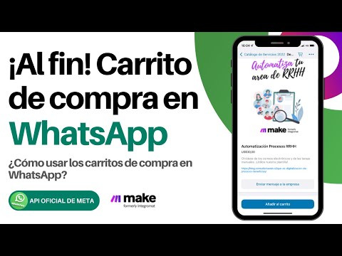 Hectoreguzmanc's tweet card. En este vídeo aprenderás a crear un bot y un carrito de la compra a través de WhatsApp con Make (ex Integromat). Verá lo fácil que es configurarlo y usarlo.