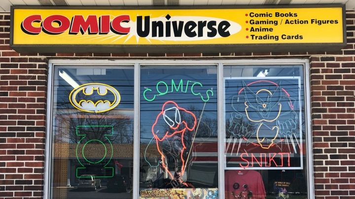 ALaVDesign's tweet card. Comic Universe was forced to shut down on March 19th  due to the Pennsylvania Governor's mandated closur… John Daly needs your support for Save Comic Universe