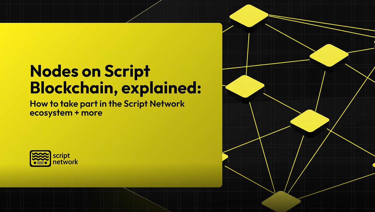 script_network's tweet card. Script Blockchain is built to usher the next generation of television for studios, filmmakers, content creators, viewers and enterprises…
