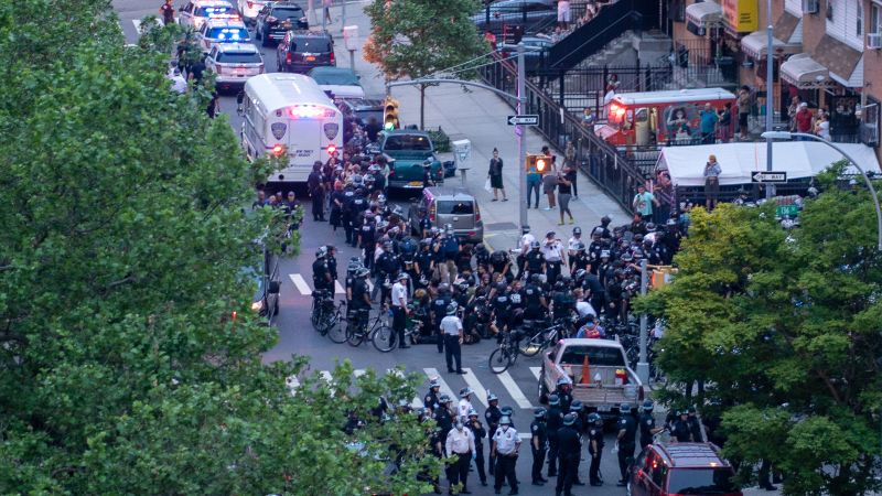 CNN's tweet card. New York Attorney General Letitia James is suing the New York City Police Department and its leadership over its “excessive, brutal and unlawful” handling of George Floyd protests, James said in a...