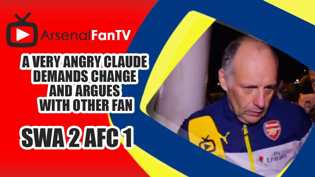casino_star0031's tweet card. A Very Angry Claude Demands Change & Argues With Ty | Swansea 2 -1...