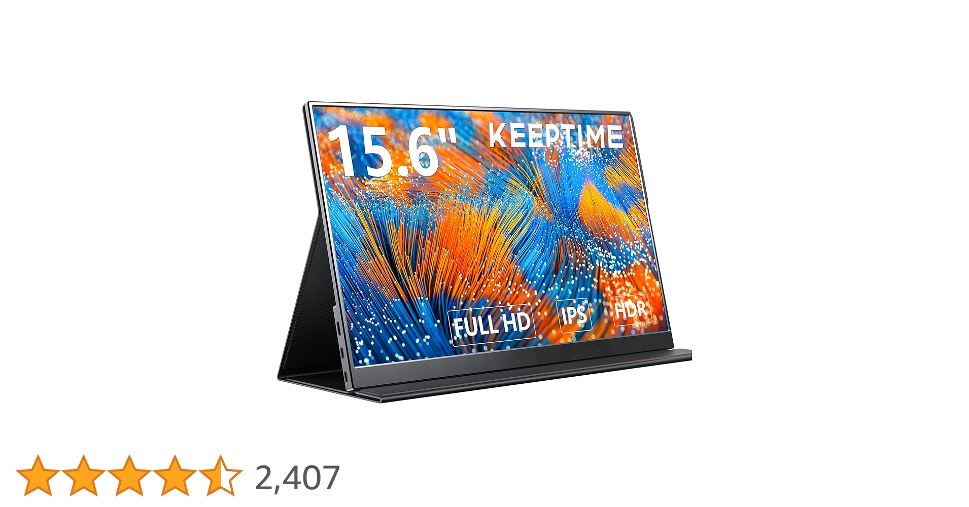 msg_mr_michael's tweet card. KEEPTIME モバイルモニター 15.6インチ 1920*1080 モバイルディスプレイ ポータブルモニター IPS液晶パネル 薄型 軽量 マグネット保護カバー付き USB Type-C 標準HDMI PS4/XBOX/Sw-itch/PC/Macなど対応 在宅勤務 リモートワーク