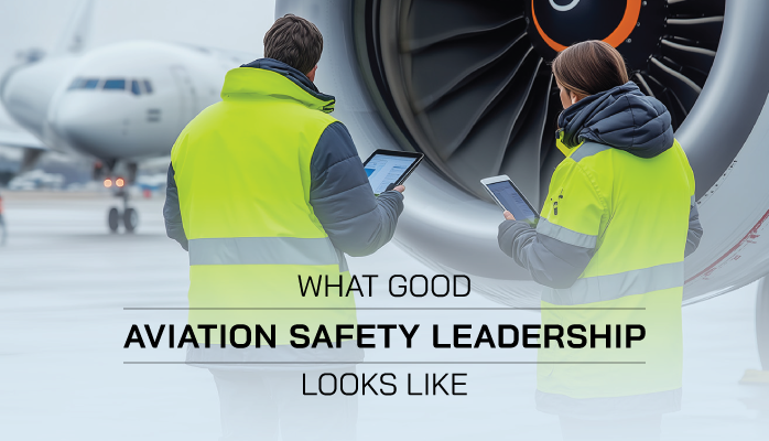 SMS_Pro's tweet card. Discover what effective aviation safety leadership entails for Accountable Executives, Department Heads, Safety Champions, and Safety Managers