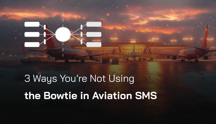 SMS_Pro's tweet card. Learn how to maximize your Aviation SMS risk management potential using Bowtie Risk Analysis.