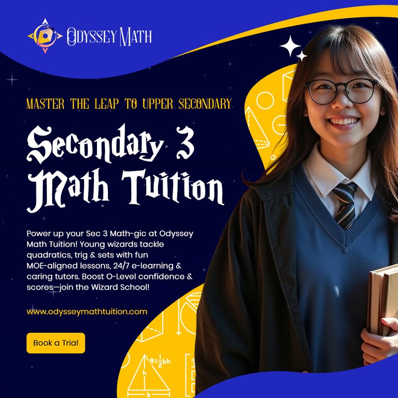 PressRelease_cc's tweet card. Odyssey Math Tuition Launches Cutting-Edge Secondary 3 E-Math Online Course in Singapore – Mission...