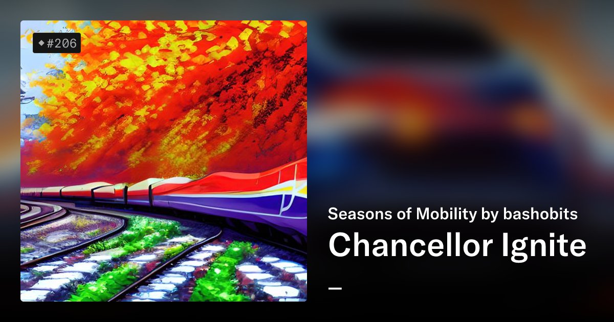 _seanmick's tweet card. It is the year 1010AH (After Humanity). We are long gone. But life continues. The autonomous trains, buses, and cars created by us have become a new species that calls itself Mobility. We gave our...