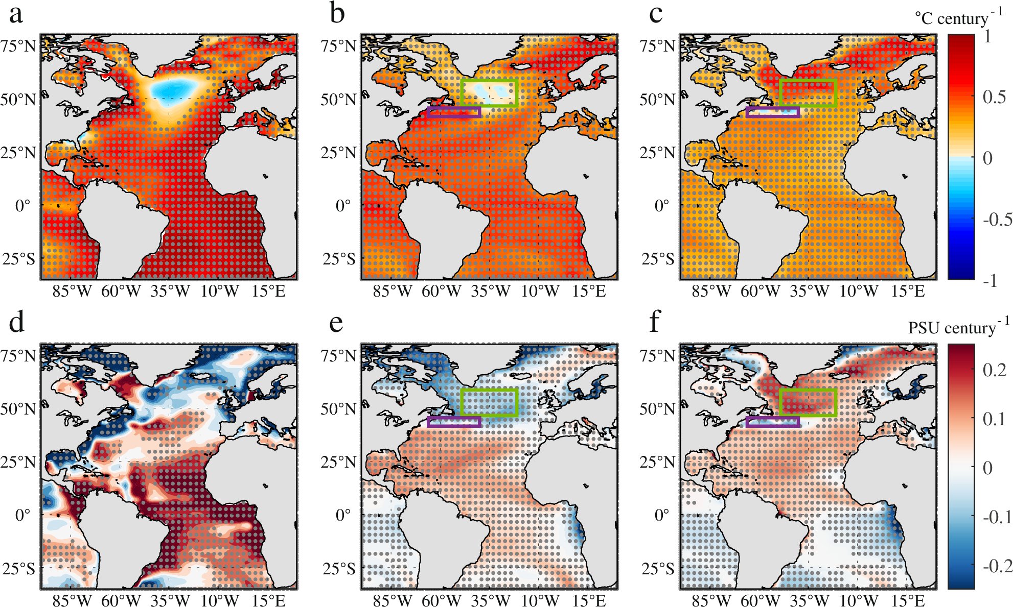 juancarlosburbu's tweet card. Communications Earth & Environment - The North Atlantic Warming Hole is tied to a weakened Atlantic Meridional Overturning Circulation during the past century, according to climate models and...