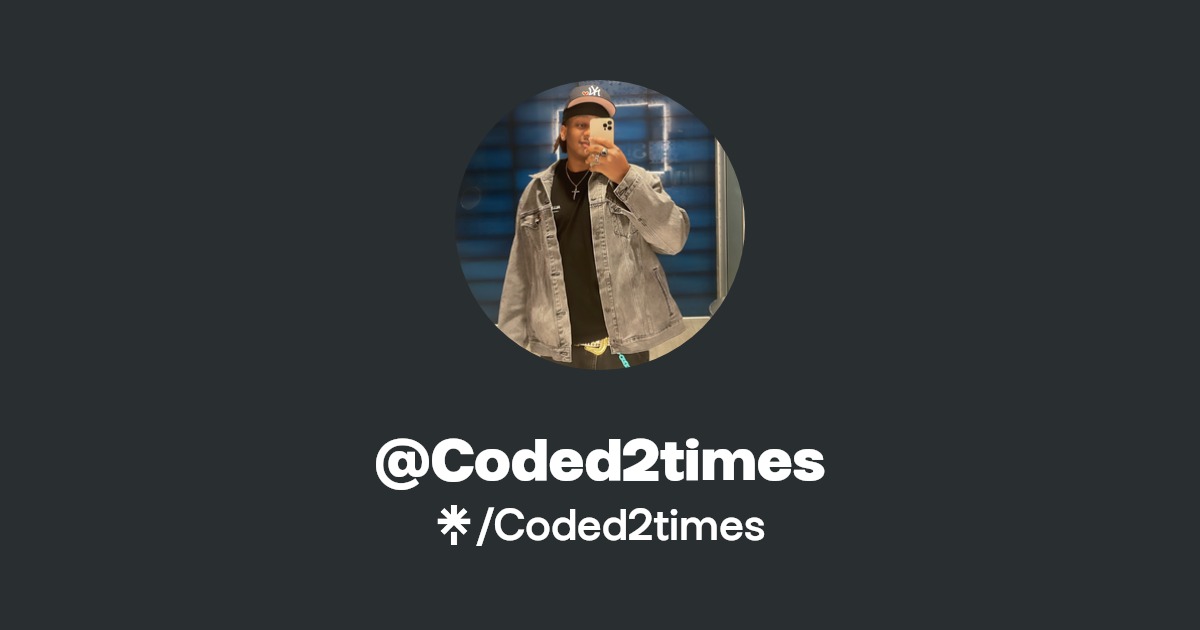 coded2times's tweet card. View Coded2times’s Linktree to discover and stream music from top platforms like YouTube, Spotify, Apple Music here. Your next favorite track is just a click away!