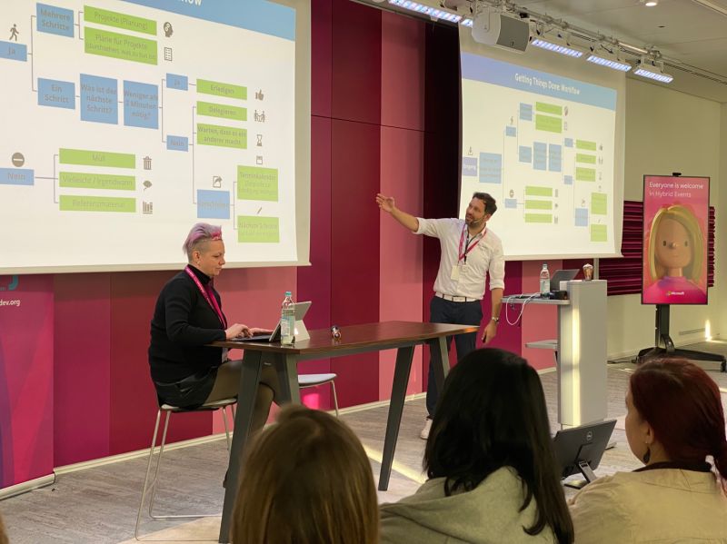 eggers_alex's tweet card. Azure Developer Community Day ist in vollem Gange! Richtig klasse mal wieder ein Community Event in Person zu haben. Danke an die Organisatoren und Sponsoren! #community #AzDevCom #microsoft Ralf...