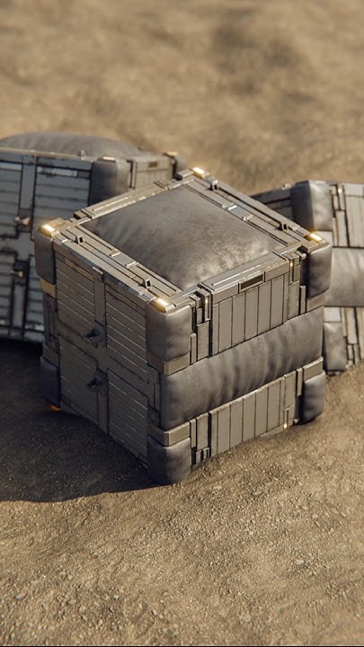 blenderguppy's tweet card. Faster Greebling Workflow In Random Flow #blender3d