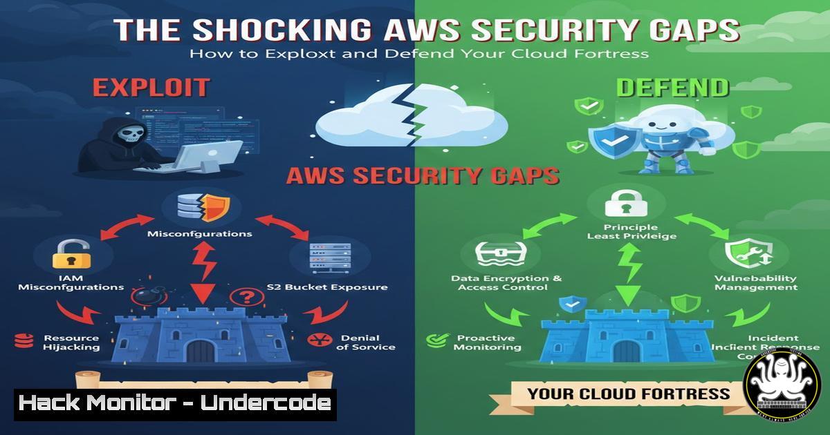 UndercodeUpdate's tweet card. The Shocking AWS Security Gaps Nobody Told You About: How to Exploit and Defend Your Cloud Fortress - "Undercode Testing": Monitor hackers like a pro. Get