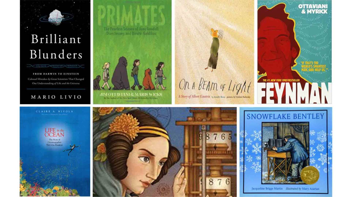 MindShiftKQED's tweet card. A study found that students who read about famous scientists' personal and intellectual struggles do better in their science classes. Librarians helped us put together a list of books that detail...