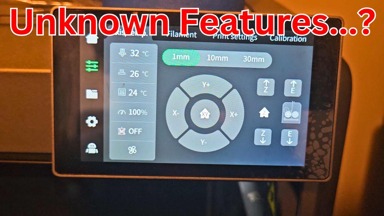 scratch3dprint's tweet card. 3D Printer Touch Screen Tutorial | So Many Features You Didn't Know!
