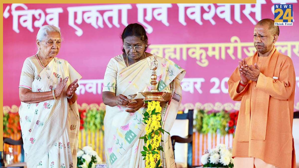 News24eng's tweet card. A strong spirit is the foundation for realizing the concept of world unity. According to President Murmu, a calm and stable mind sows the seeds of peace in society, laying the foundation for world...