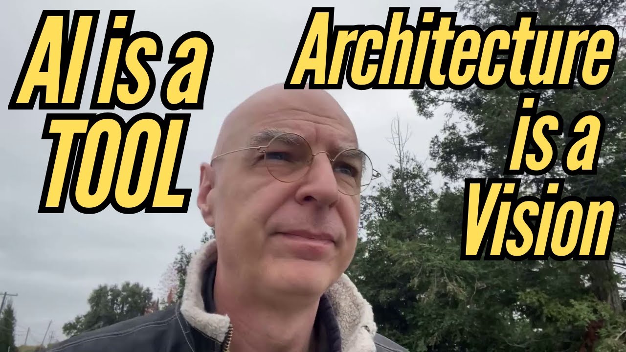 ThomasJaeger's tweet card. AI Is A Tool. Architecture Is A Vision.
