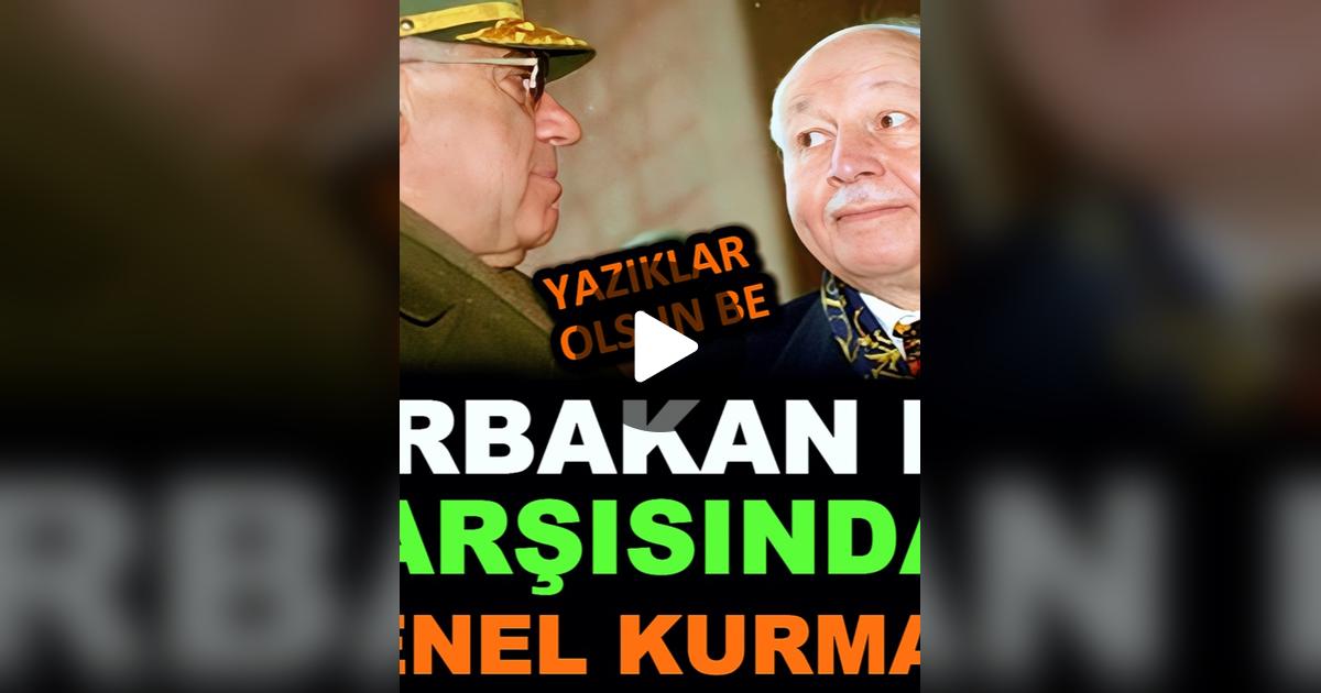Isa06Gulec's tweet card. 29.3K beğeni, 972 yorum. "Erbakan Hocanın Karşısında Kü çük Abdest ini Yapan Genel Kurmay Başkanı #necmettinerbakan"