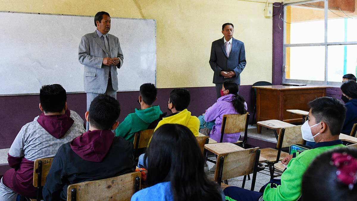 CentralHidalgo1's tweet card. La SEP Hidalgo anunció que mantiene la suspensión de clases “hasta nuevo aviso” en 34 municipios debido a la persistencia de lluvias.