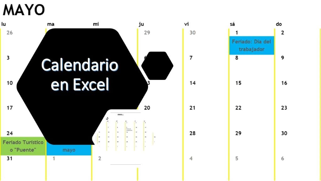 cjsanchez2018's tweet card. Calendario 2025 en Excel. Vemos como generarlo a partir de una plantilla y agregar los feriados de Argentina. Disponible para descargar.