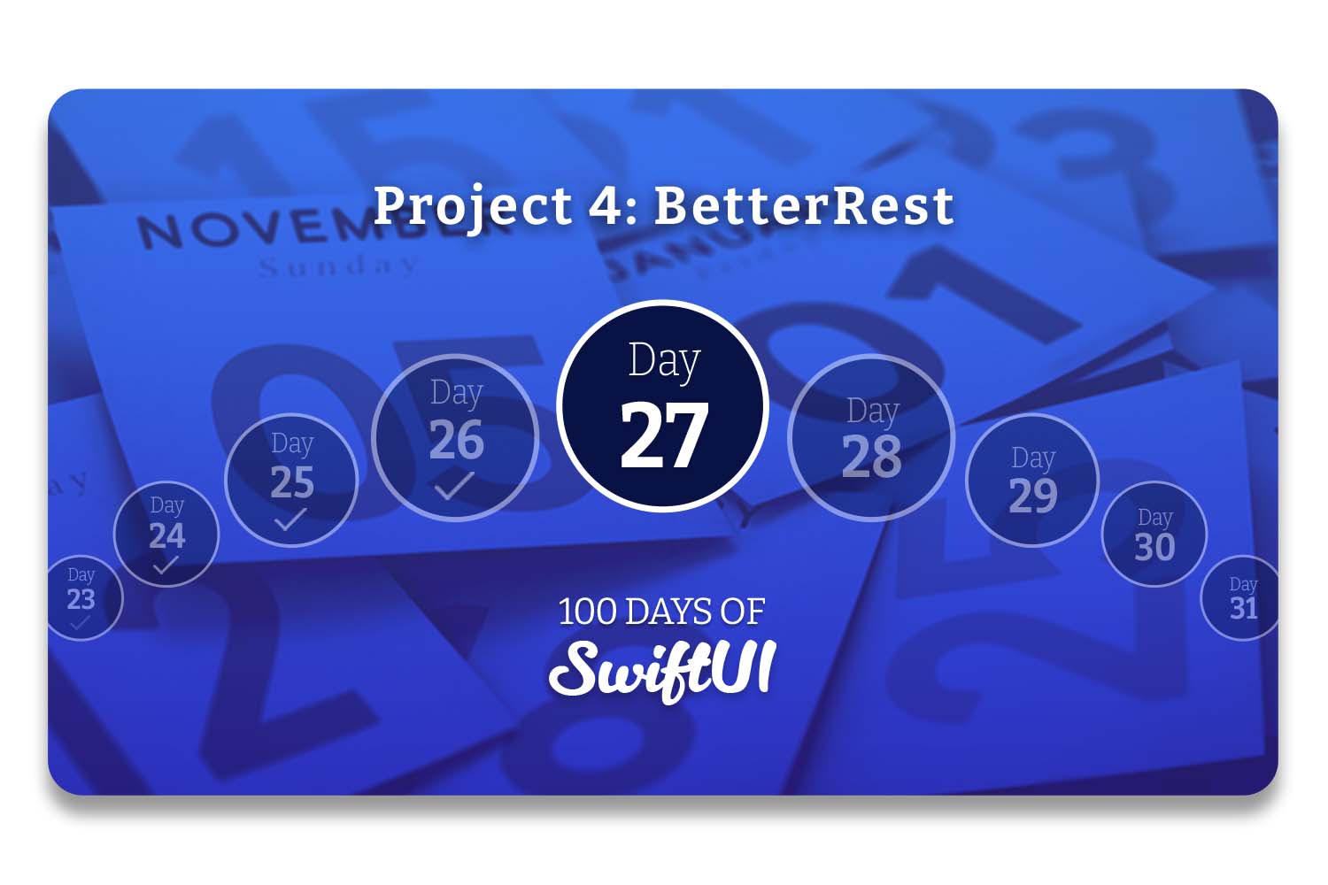 tadakda's tweet card. Follow the 100 Days of SwiftUI and learn to build apps for free.