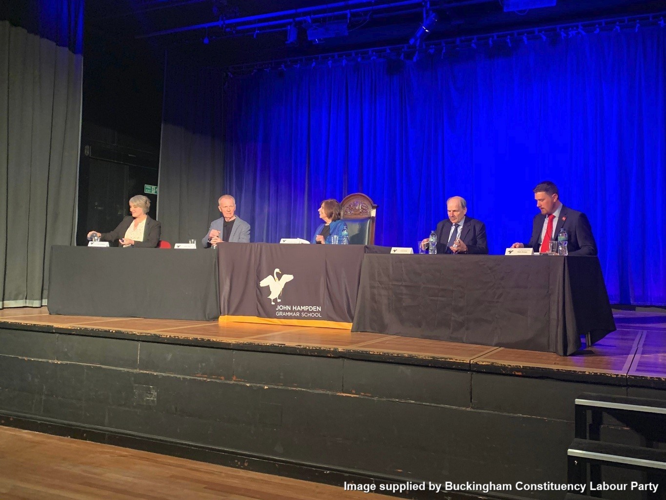 BuckinghamCLP's tweet card. A school in High Wycombe brought national politics to life with its own Question Time event.