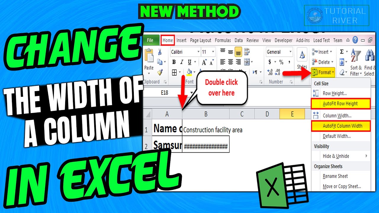 emma_ameliaama's tweet card. How to Change the Width of a Column in Excel ( Step-by-Step )