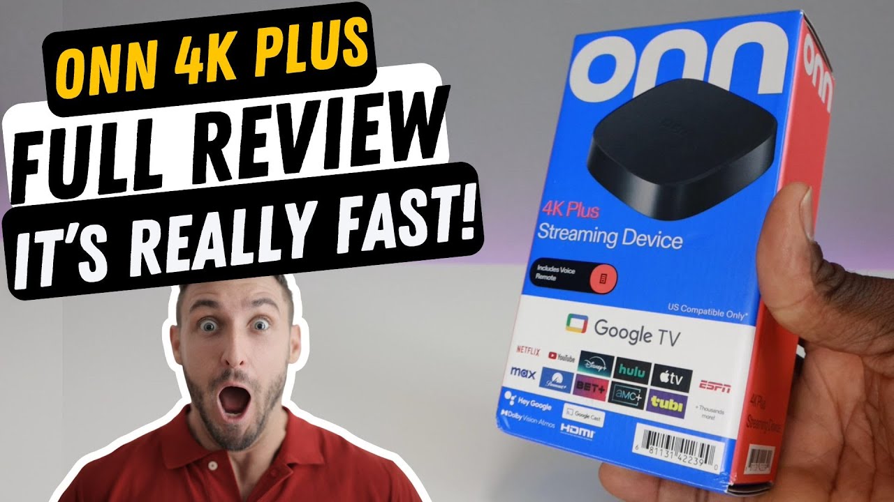 TripleMPC's tweet card. Onn 4K Plus Google TV Streaming Box FULL REVIEW! Two Times Faster...
