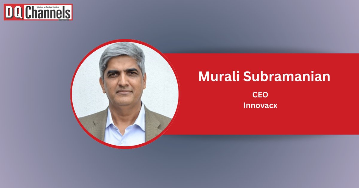 AsheerZeeshan's tweet card. Murali Subramanian, CEO, Innovacx, on moving enterprises from on-prem to Oracle Fusion Cloud, agentic AI use cases and partner-led continuous innovation. Emerging Tech Interviews
