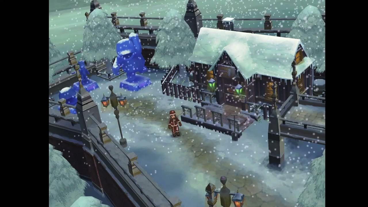 heero17's tweet card. Tales of Symphonia: Snow day ambience in Flanoir ~ 1 hour (reupload)