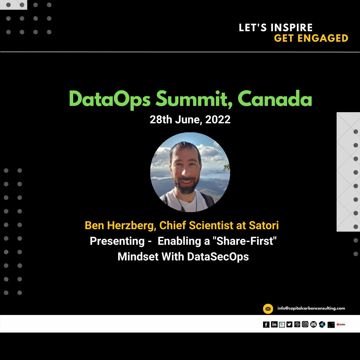 KernelXSS's tweet card. This week I'm presenting at #dataopssummit Canada, speaking about #DataSecOps as an enabler for better data sharing in organizations! Agenda & registration here: https://lnkd.in/dMY99vtY Capital...