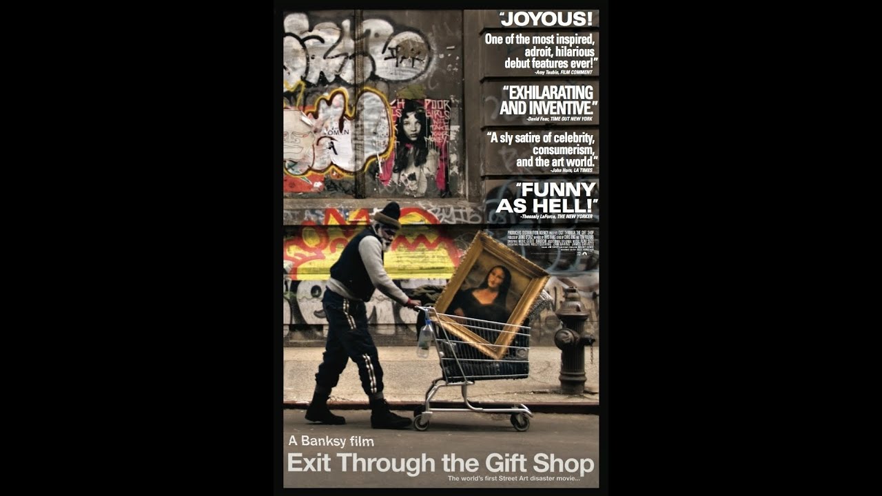mess's tweet card. Exit Through the Gift Shop - Documentary