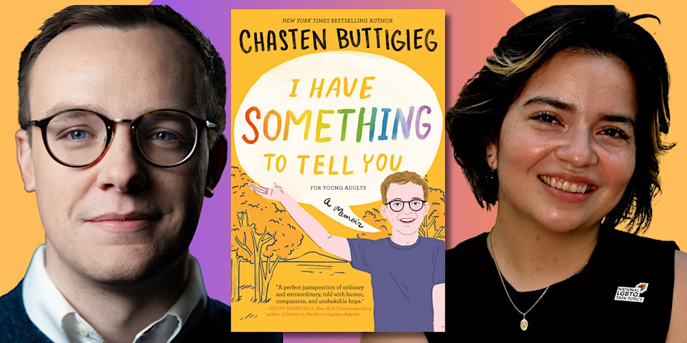 BooksandBooks's tweet card. Chasten Buttigieg chats about his young adult adaptation of his hopeful and refreshingly candid bestselling memoir about growing up gay.