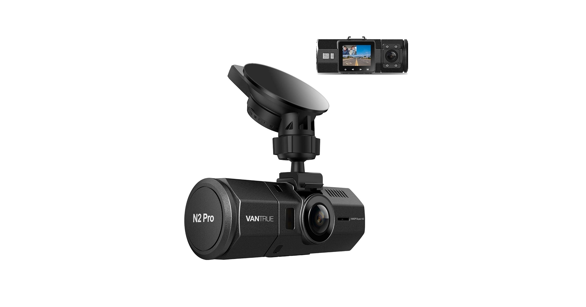 gd_creator7's tweet card. High Resolution Front and rear dual dash cam shots dual 1920x1080P 30fps. Front only mode records at 2560x1440P/30fps, 2304x1296P/30fps, 1920x1080P/60fps, 1920x1080P/30fps. Near-360° Full Protection...