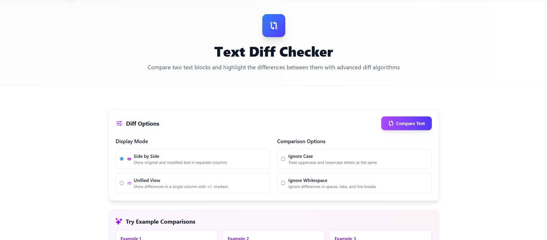 tcc_deepak's tweet card. Compare two text blocks and highlight differences with our free online diff checker.