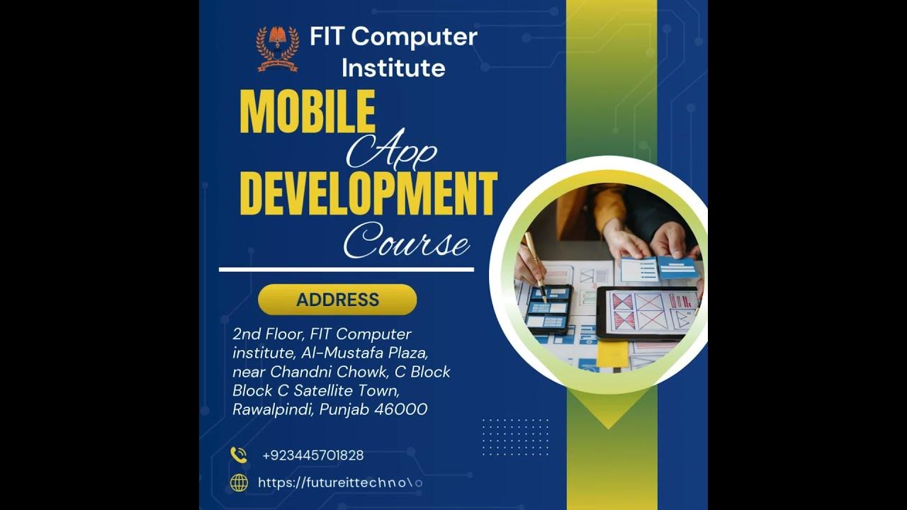 FitComputer's tweet card. Mobile App Development Course In Rawalpindi And Islamabad