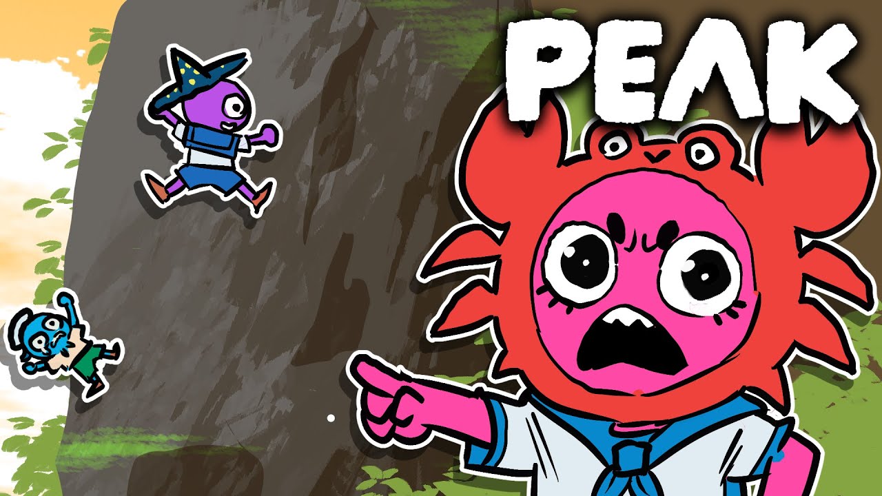 UNiCOMICS's tweet card. WHERE ARE YOU GOING!? | PEAK WITH FRIENDS