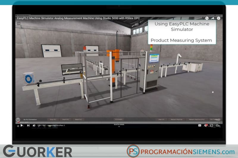 programacionS7's tweet card. Machines Simulator es un software de simulación creado por Rafael Izquierdo. Historia del software, características y ventajes de uso.