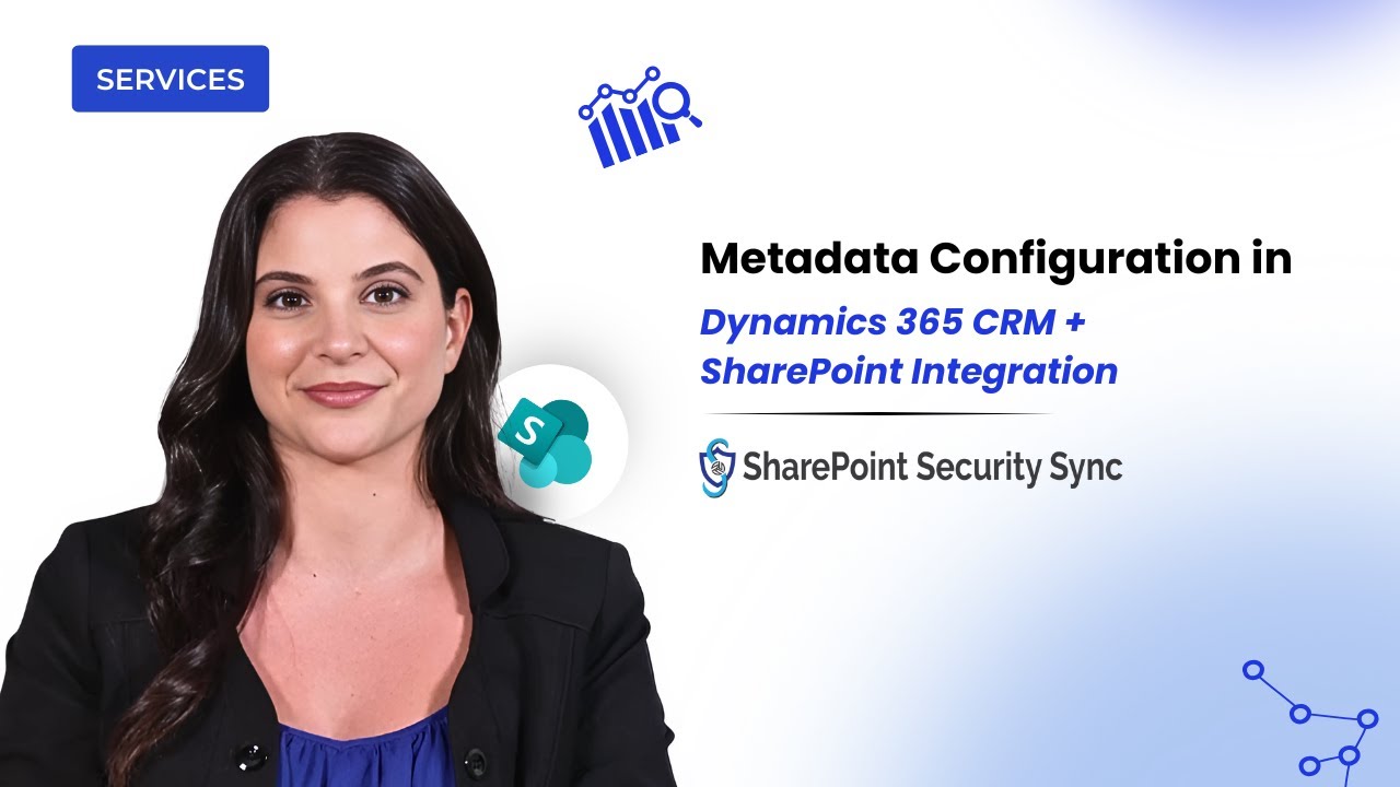 inogic's tweet card. Configuring Metadata in Dynamics 365 CRM + SharePoint Integration...