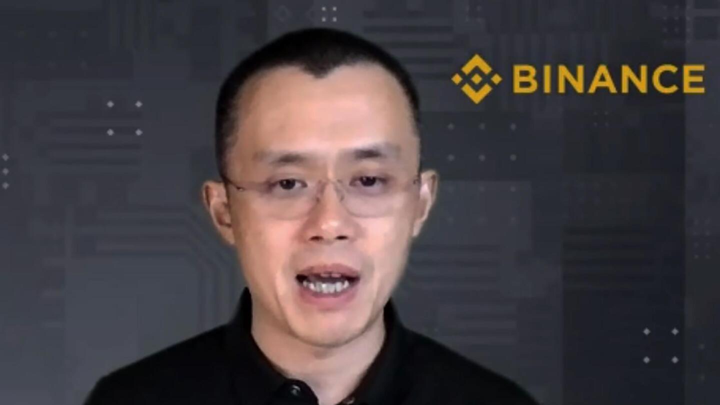 APBusiness's tweet card. The CEO of Binance, the world’s largest cryptocurrency exchange, doesn’t try to explain why some cryptos started purely as a joke have surged so much in price.