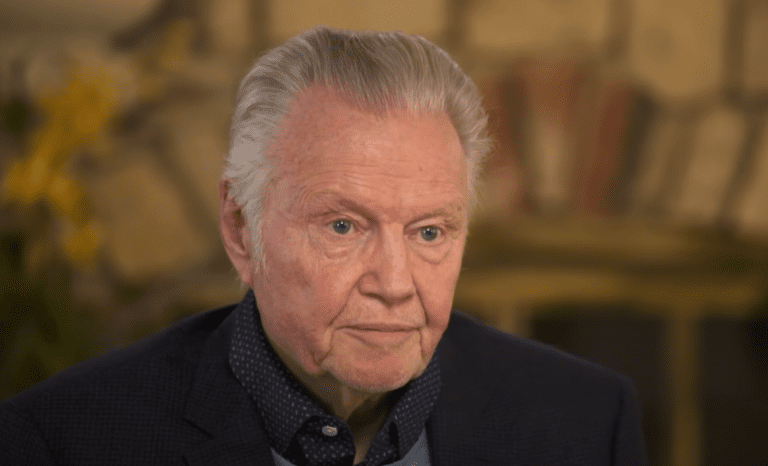 CSLewisDaily's tweet card. Actor Jon Voight recently visited Newsmax, where he discussed division in the United States and how Satan has become commonplace in Hollywood.
