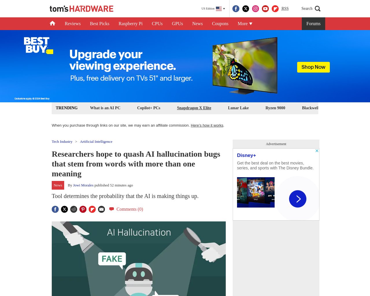 managetech_inc's tweet card. AIの「作り話」を検出するための新しい手法が発表された 研究者は意味エントロピーを使用してAIが「作り話」をし