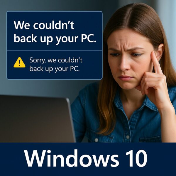 KimiyoyaEN's tweet card. Windows 10 Backup Error in 2025: “We Couldn’t Back Up Your PC” and What to Do After End of Support