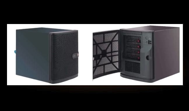 TechDArchive's tweet card. Unveiling OOTBI Mini and New Features for v1.7 from Object First designed for SMBs and Veeam users in environments without traditional racks