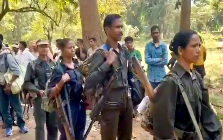 BytesOdisha's tweet card. Gondia: In clear indication of the kind of confusion and chaos prevailing within the top order of the banned Communist