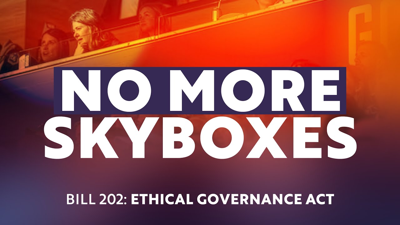 SpeakUp407's tweet card. Alberta's New Democrats Introduce 'No More Skyboxes' Bill