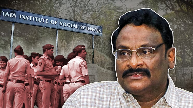 newslaundry's tweet card. Complaint ‘without consent’, cops on TISS campus ‘after tweet’: Inside the crackdown over Saibaba...