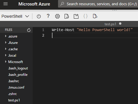 planetpshell's tweet card. Executing PowerShell scripts in Azure Cloud Shell is easy and fast, but how do you edit them before running? I will show you three ways to do that in this blog post.