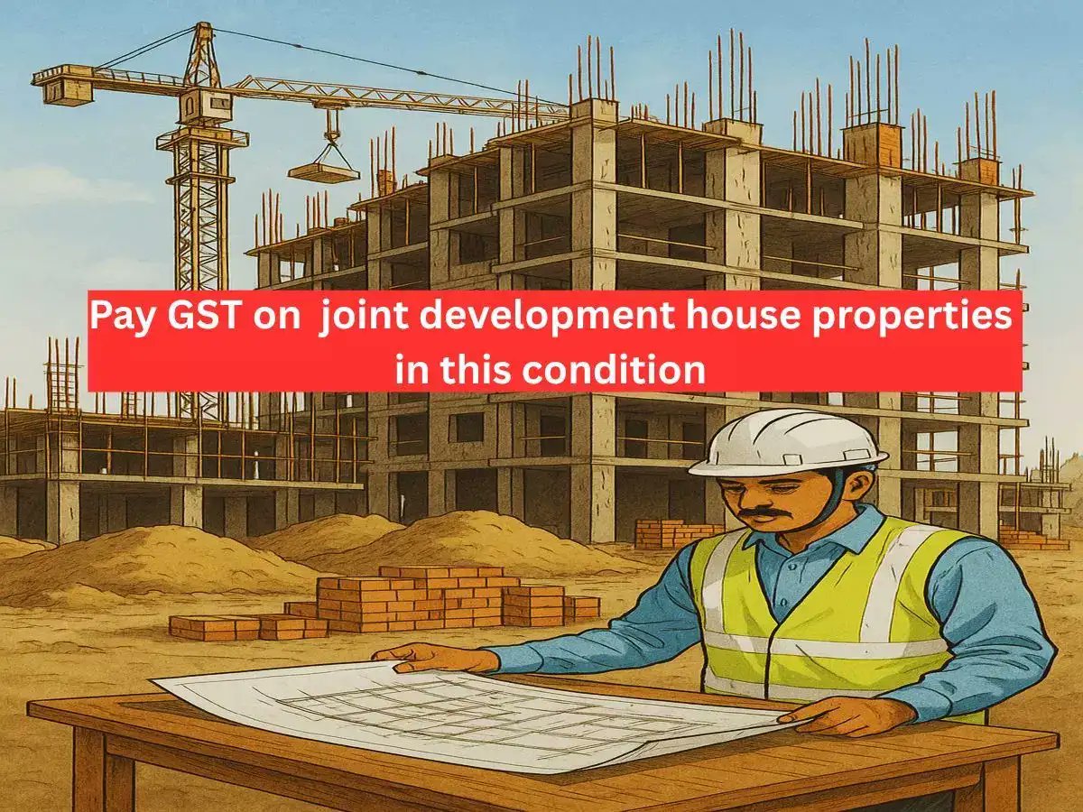 LKSattorneys's tweet card. GST is applicable on joint development of house properties in this condition, rules Patna High Court