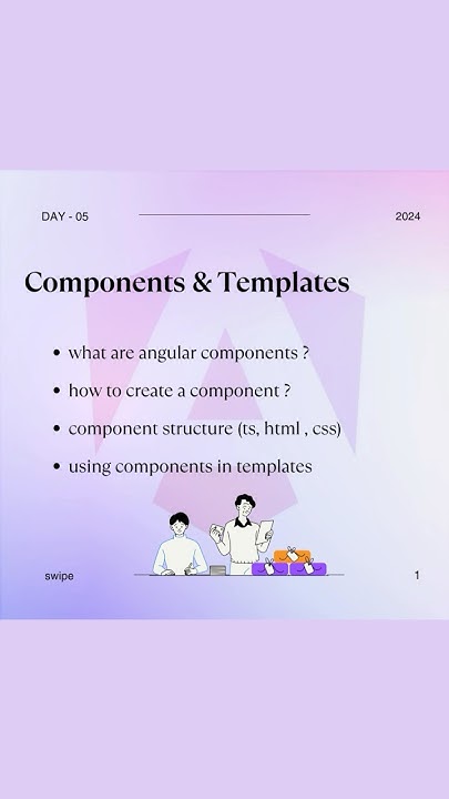 evrytngintrlnkd's tweet card. Day - 5 Angular Components & Templates #coding #learnangular #progr...