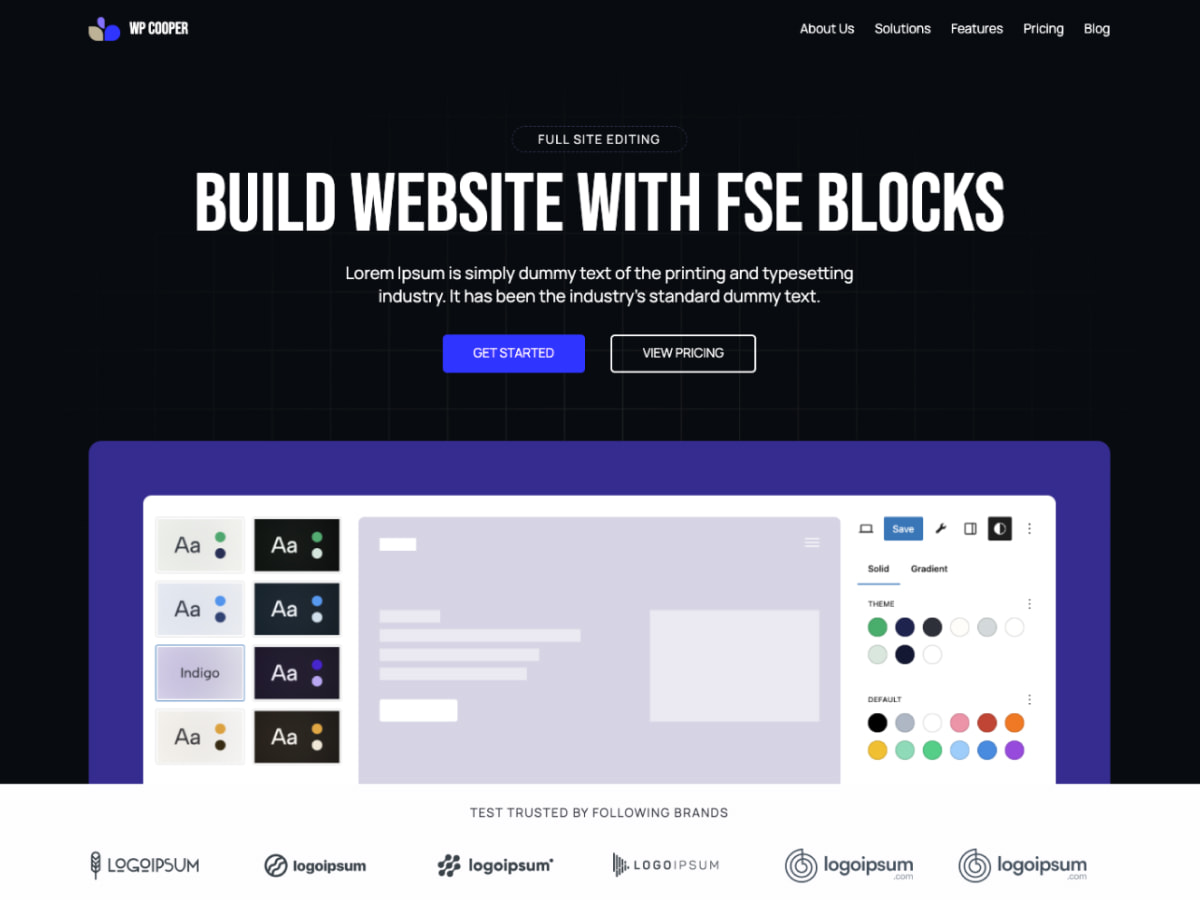 wp_cooper's tweet card. WP Cooper is a modern block-based WordPress theme built for Full Site Editing (FSE). It’s designed to help you launch stunning, lightning-fast, and lightweight websites for your SaaS, app, or startup...