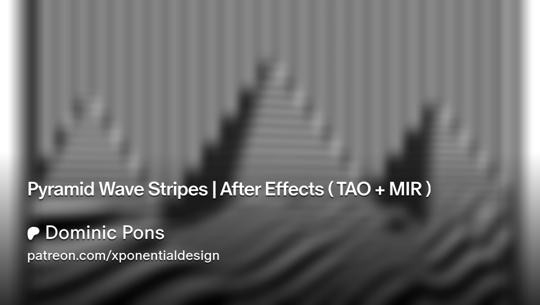 xponential's tweet card. Get more from Dominic Pons on Patreon